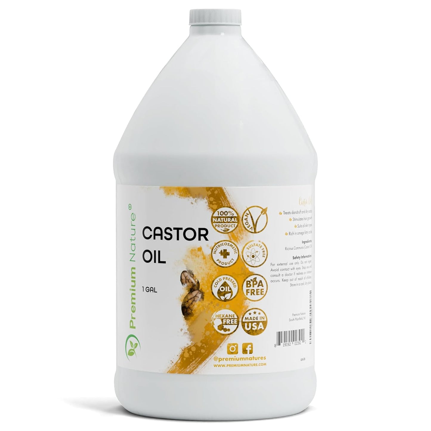 Cold Pressed Castor Oil