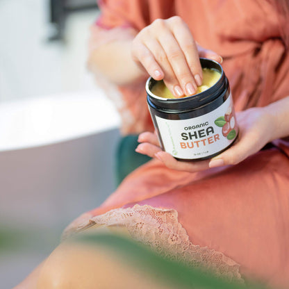 Organic Shea Butter (Raw & Unrefined) – 16 oz